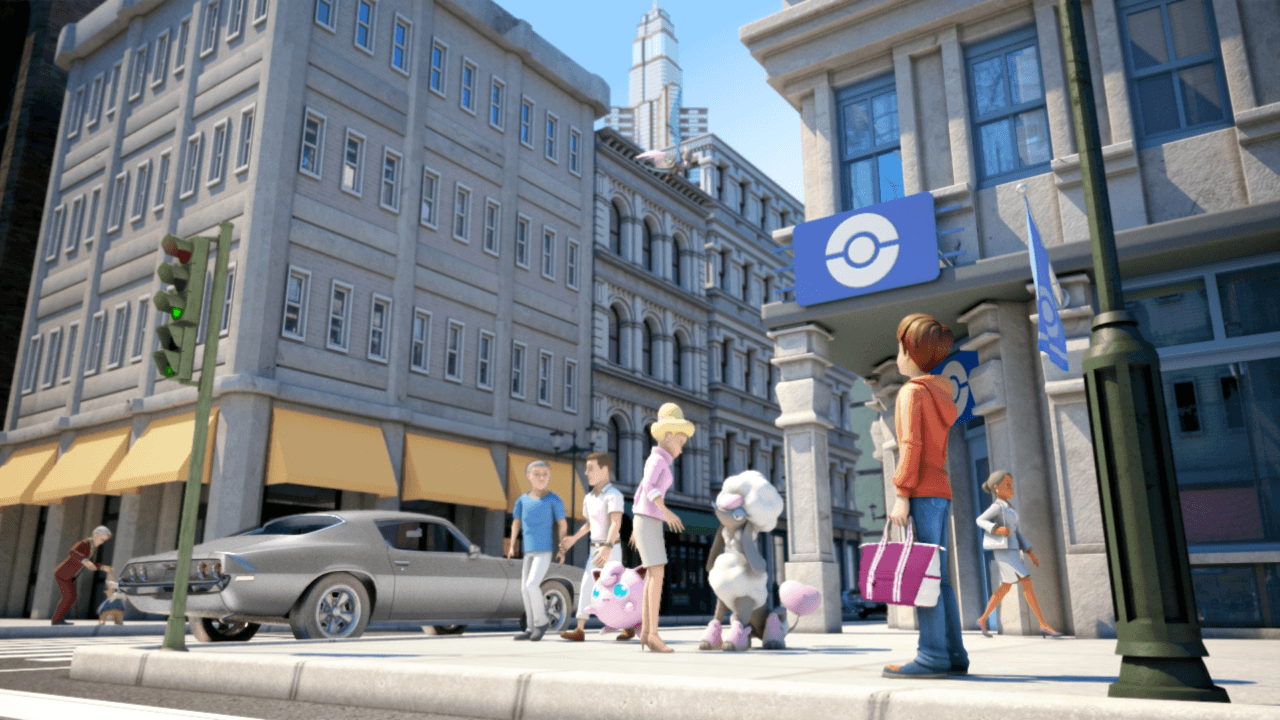 Detective Pikachu Returns image of Ryme City.
